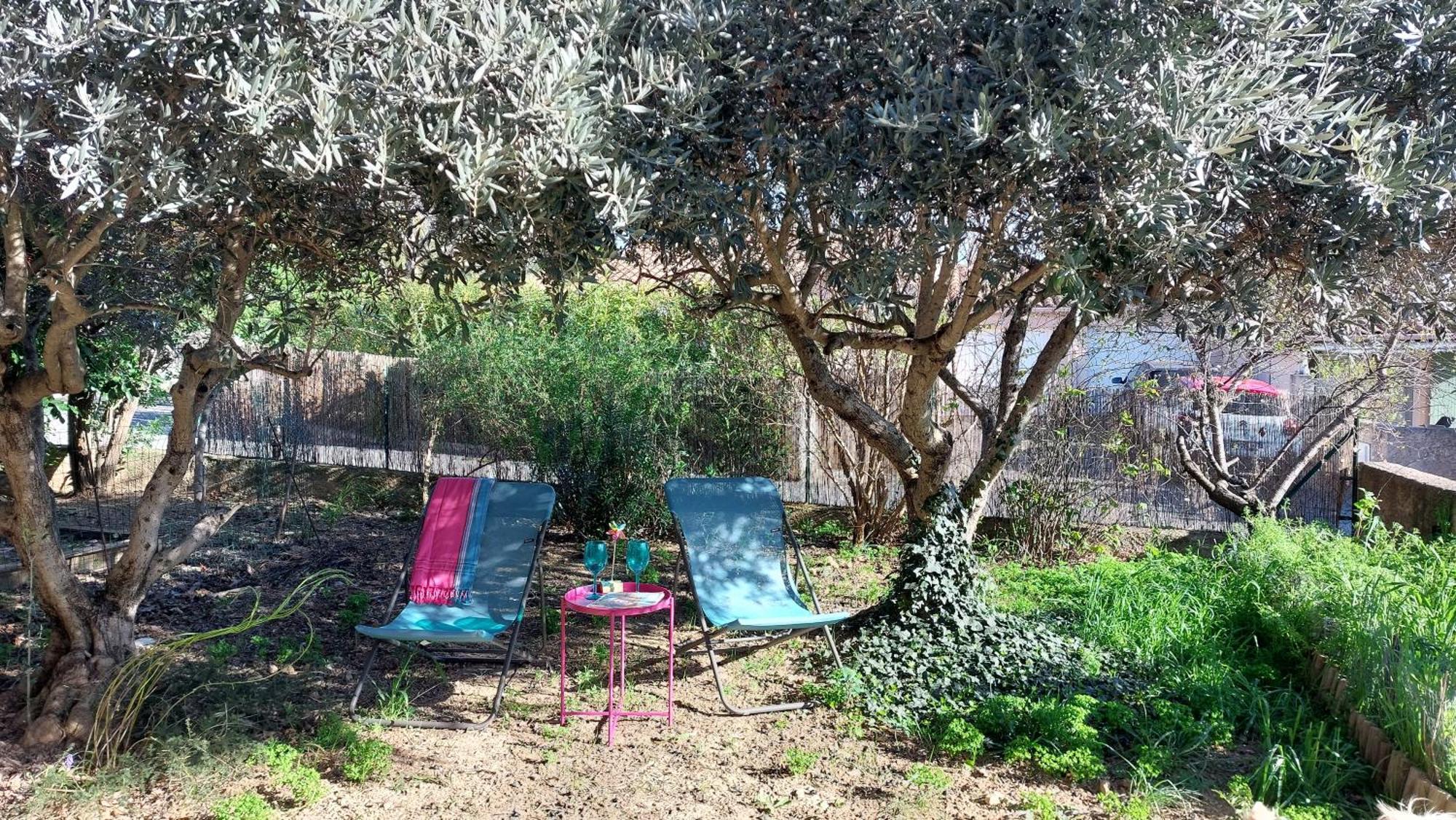 Villa 80 M2 Jardin Terrasse 3 Chambres Provence 沃尔 外观 照片